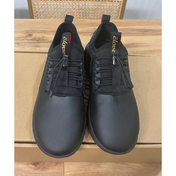 Clove Classic LX Sneaker Black Python Vegan Size 6.5 W 5 M NIB Nurses Comfy Shoe - Picture 6 of 14